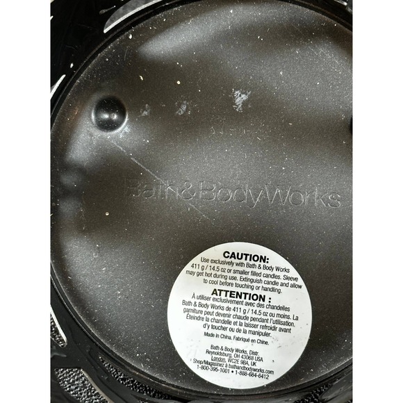 Bath & Body Works Owl on Branches + TWO 3-wick Candles Set Lavender Frozen Lake - Picture 4 of 10